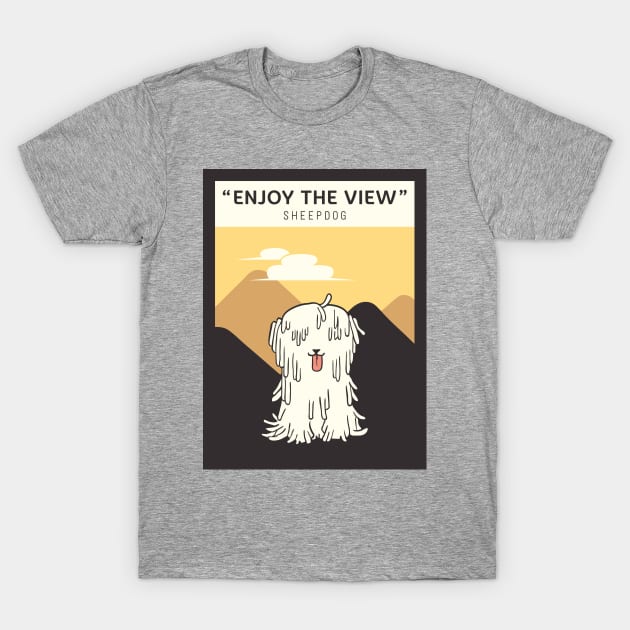 Enjoy the view V T-Shirt by patatechantilly